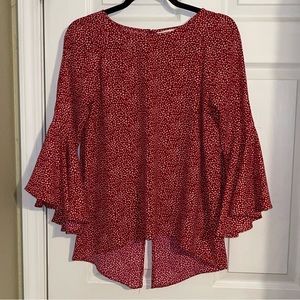 Lauren Conrad Bell Sleeve Blouse